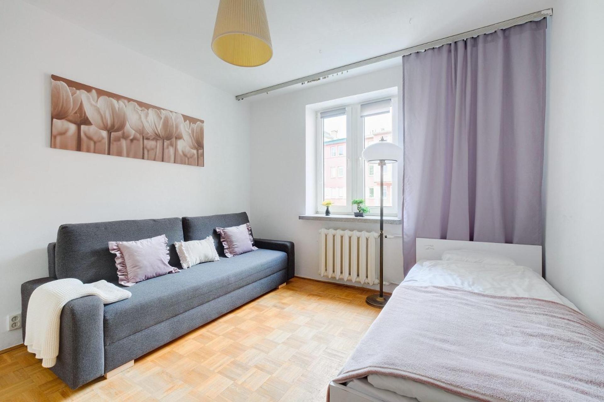 Spacious apartment in green location Varsovia Exterior foto