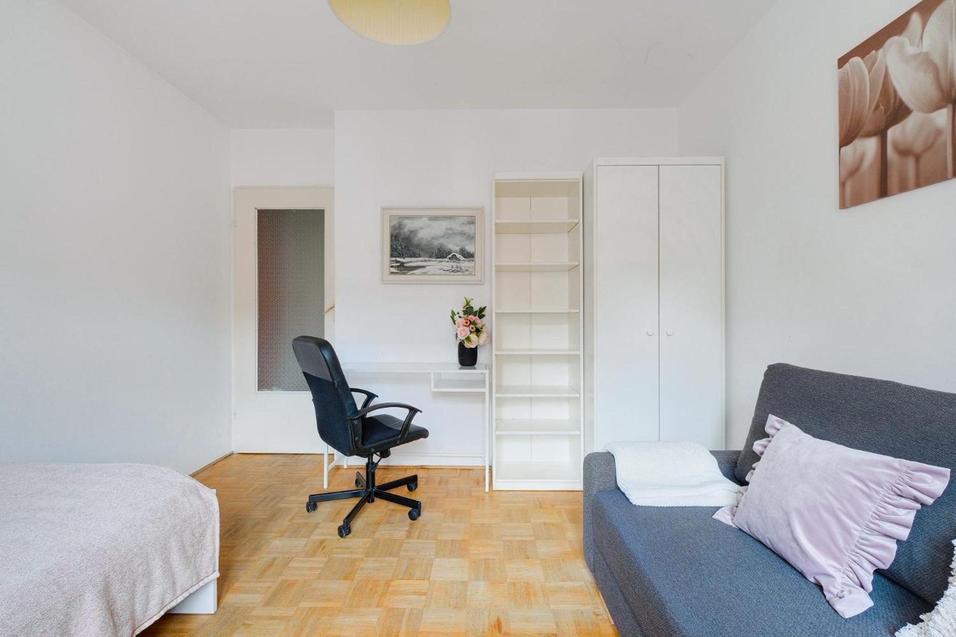 Spacious apartment in green location Varsovia Exterior foto