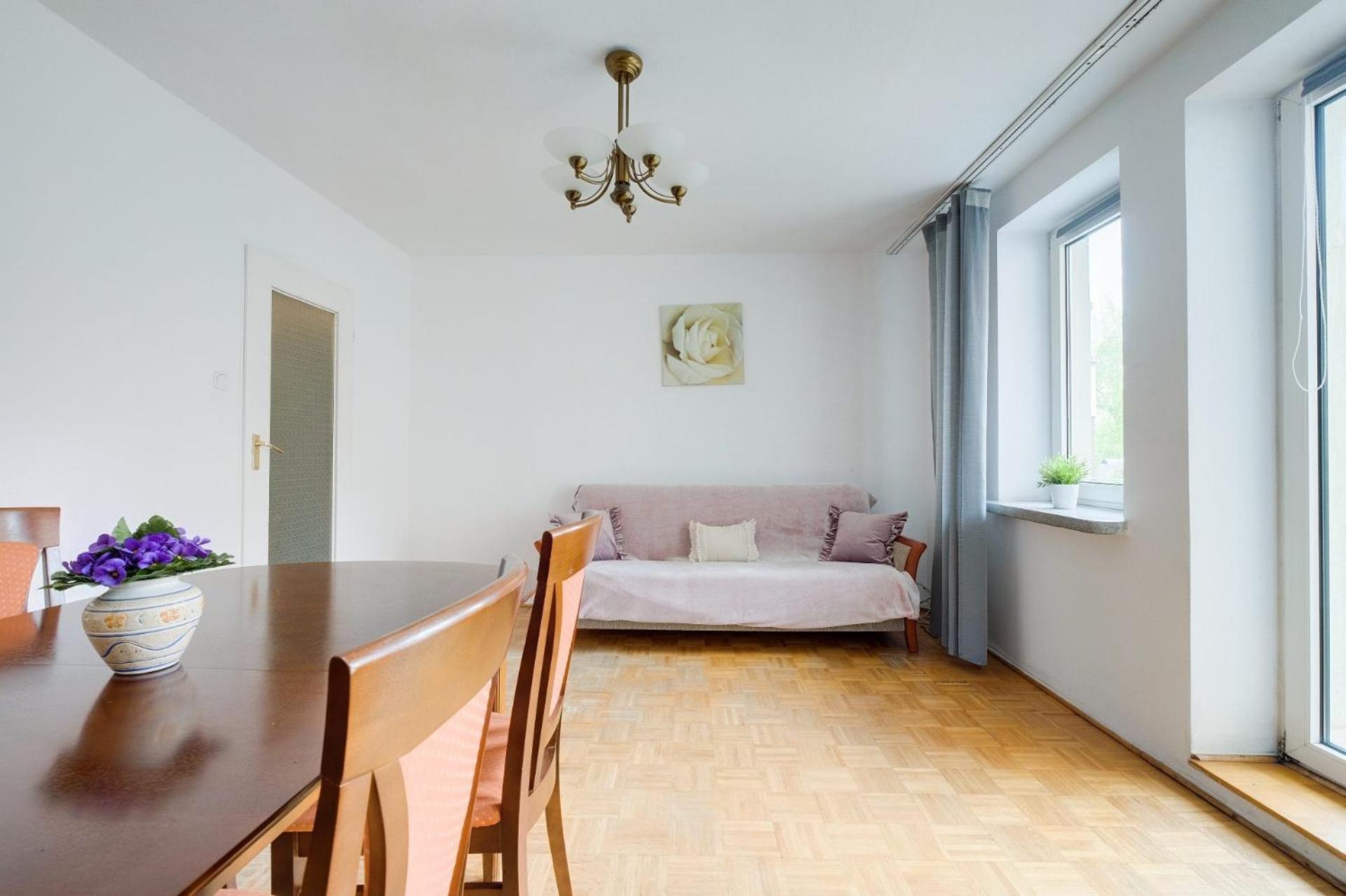 Spacious apartment in green location Varsovia Exterior foto